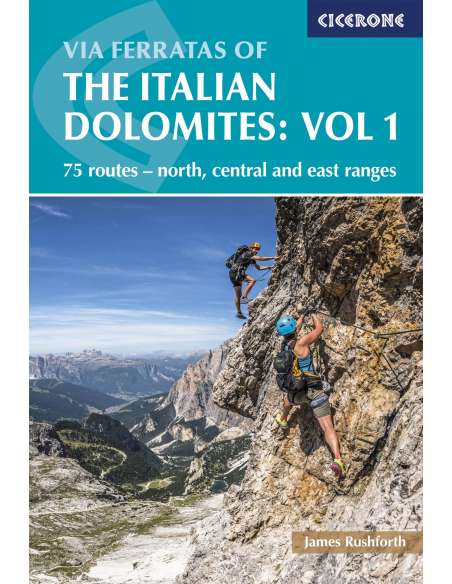 Via Ferratas of The Italian Dolomites vol 1. - Dolomitok túrakönyv