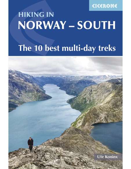 Hiking in Norway - South - Dél-Norvégia túrakönyv
