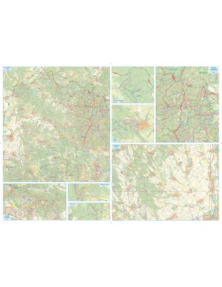 Cserhát - Naszály - Nógrád - Karancs turistatérkép