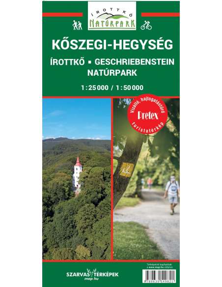 Kőszegi-hegység turistatérkép