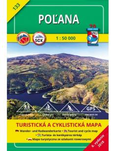 TM 133 Polyána turistatérkép - Poľana
