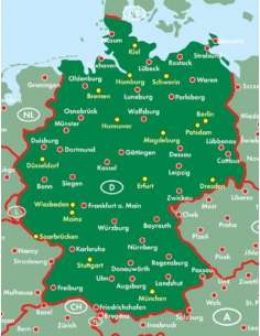 Deutschland Supercompact - Németország Supercompact atlasz 2