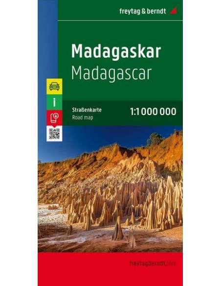 Madagascar - Madagaszkár térkép