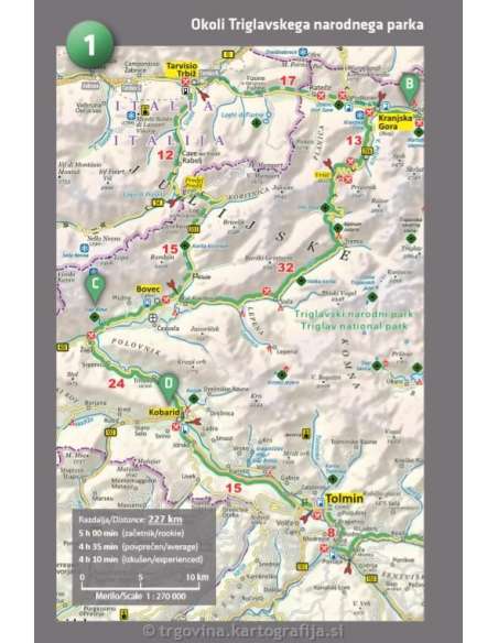 Slovenija - Szlovénia motoros atlasz - 2020