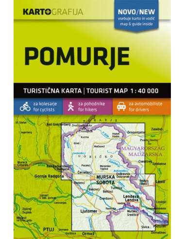 Pomurje - Muraszombat-Lendva turistatérkép