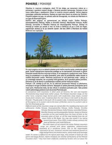 Pohorje turistatérkép