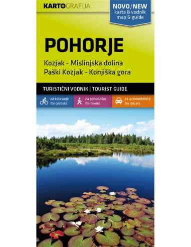 Pohorje turistatérkép