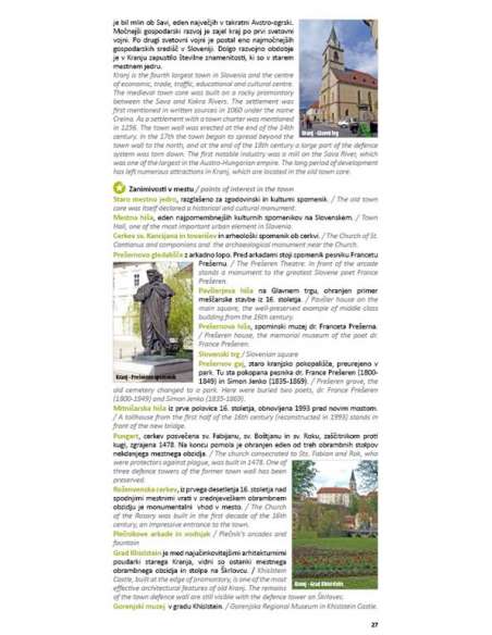 Gorenjska turistatérkép