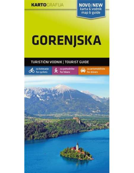 Gorenjska turistatérkép