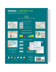 MN 2090 - France Camping Car Atlas (A4 spiral) -... 2