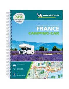 MN 2090 - France Camping Car Atlas (A4 spiral) -...