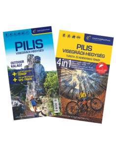Pilis és Visegrádi hegység 4in1 outdoor kalauz + vízálló...