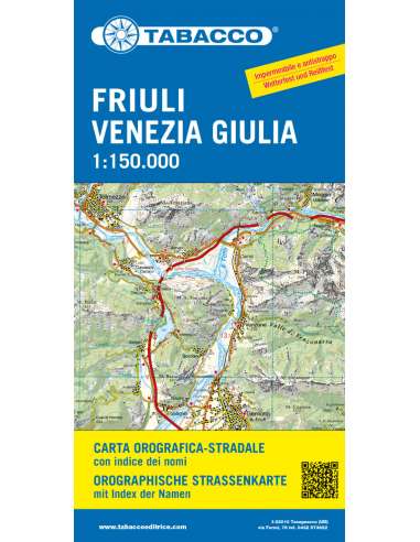 Friuli - Venezia - Giulia térkép