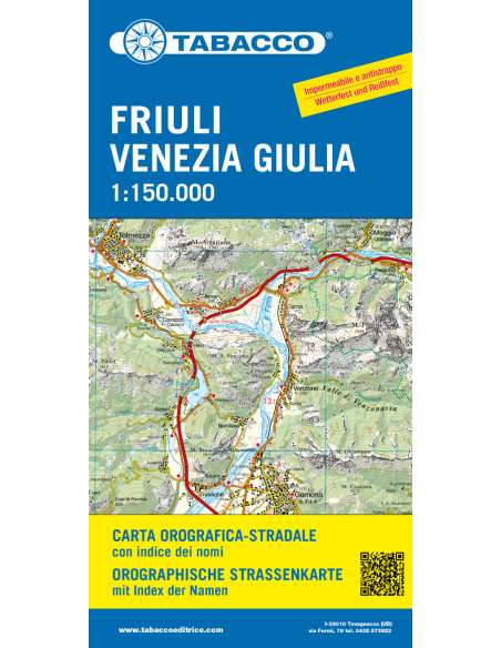 Friuli - Venezia - Giulia térkép