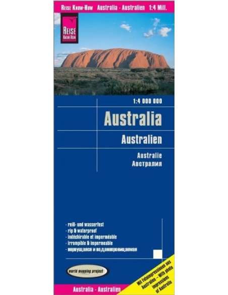 RKH Australien - Ausztrália térkép