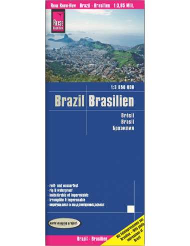 RKH Brasilien - Brazil - Brazília térkép