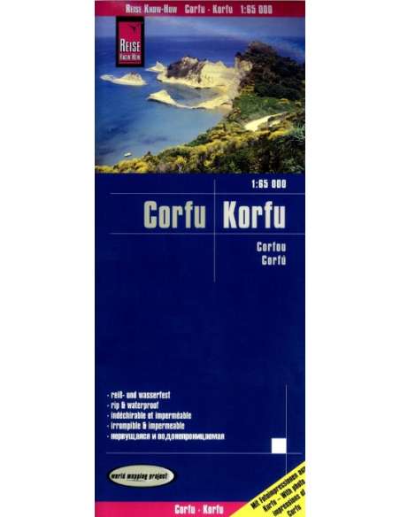 RKH Corfu - Korfu térkép - 2019