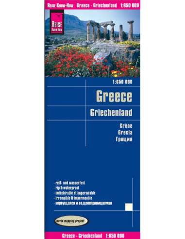 RKH Greece - Griechenland - Görögország térkép...