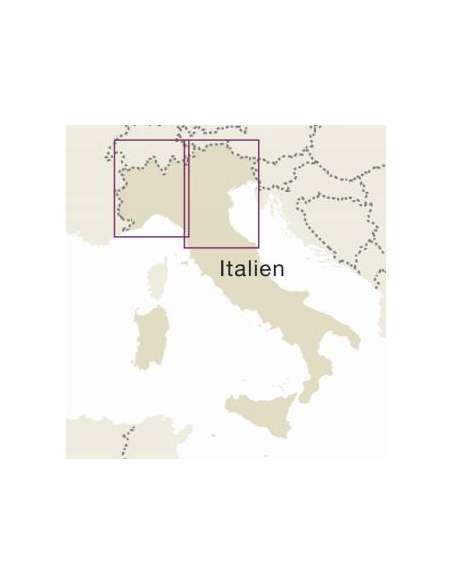 RKH Northern Italy - Norditalien - Észak-Olaszország térkép