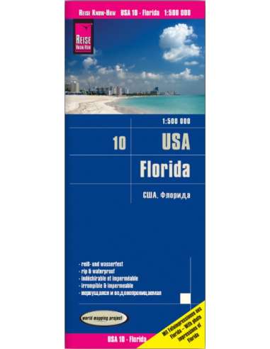 RKH USA 10 - Florida térkép