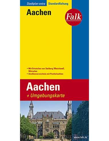 Aachen térkép