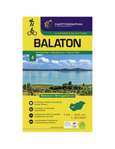 Balaton turistatérkép