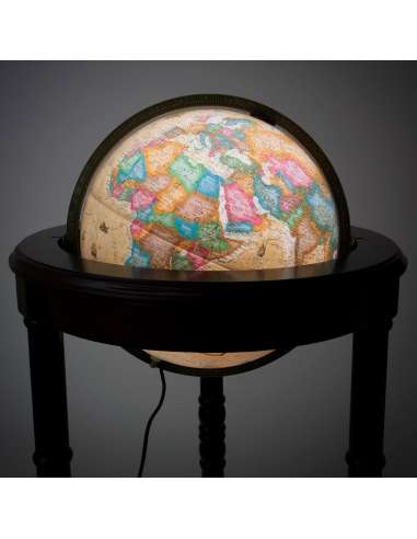 Lancaster Illuminated Globe -  állványos földgömb