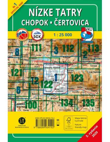 TM 1 - Alacsony-Tátra - Nízke Tatry - Chopok -...