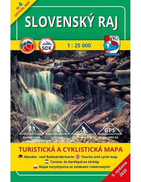 TM 4 - Szlovák paradicsom - Slovensky raj turistatérkép