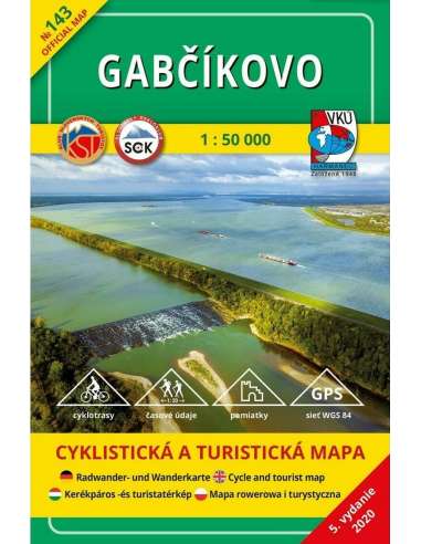 TM 143 Gabcikovo turistatérkép