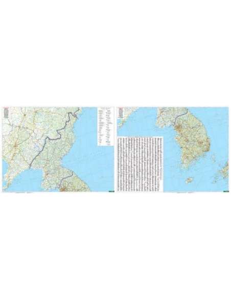 Korea észak és dél térkép