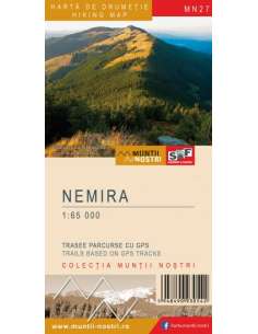 MN27 Nemira - Nemere-hegység turistatérkép