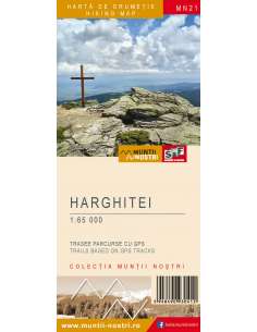 MN21 Harghitei - Hargita turistatérkép
