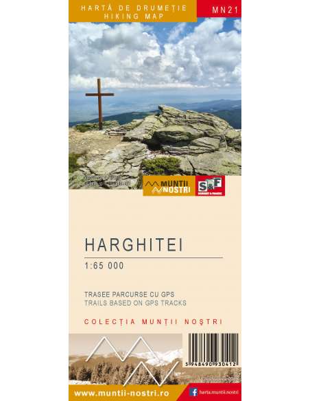 MN21 Harghitei - Hargita turistatérkép