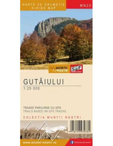 MN20 Gutâiului - Gutin-hegység turistatérkép