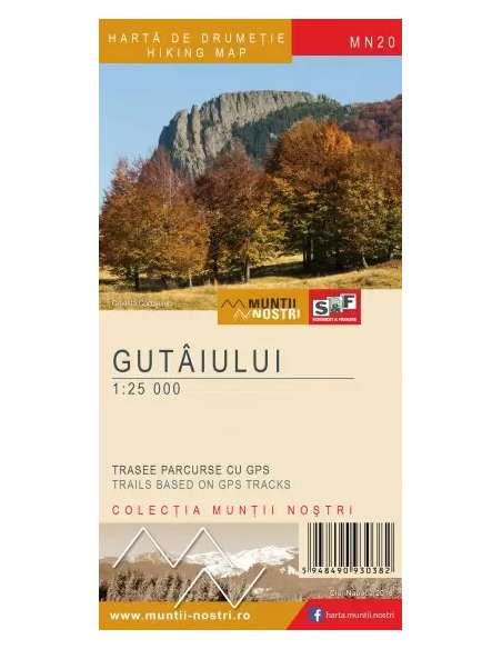 MN20 Gutâiului - Gutin-hegység turistatérkép