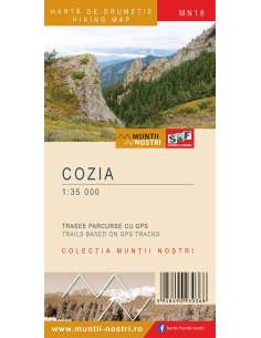 MN18 Cozia turistatérkép