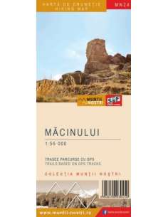 MN24 Macinului - Macsin-hegység turistatérkép