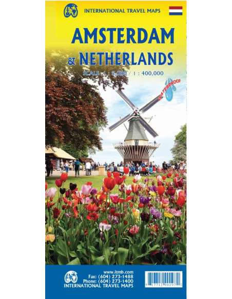 Amsterdam - Netherlands - Amszterdam - Hollandia térkép