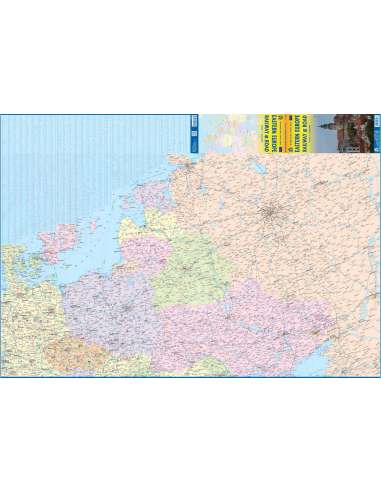 Eastern Europe - Kelet-Európa térkép