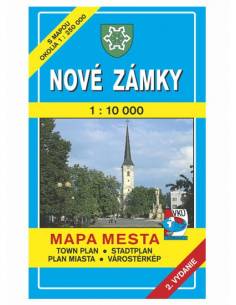 Érsekújvár térkép (Nové Zámky)