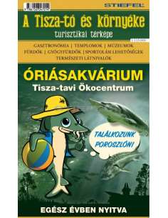 Tisza-tó és környéke turisztikai térkép