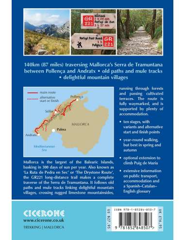 Trekking in Mallorca túrakönyv