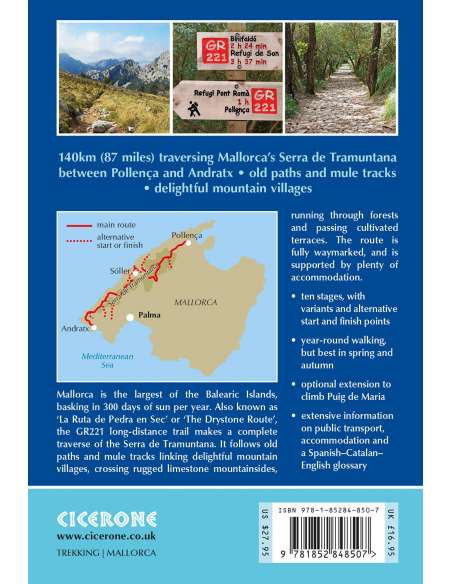 Trekking in Mallorca túrakönyv