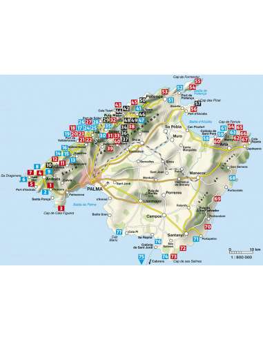 Mallorca túrakalauz 2024 - ROTHER