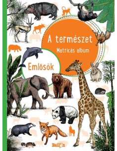 A természet - Emlősök - Matricás album