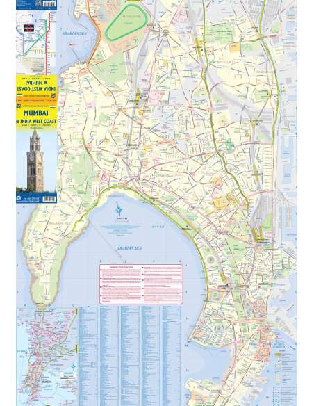 Mumbai & India West Coast térkép