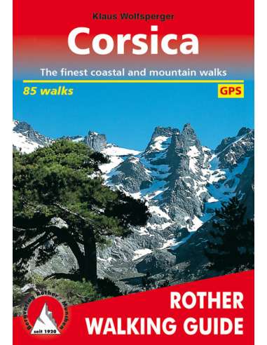 Corsica - Korzika túrakalauz - ROTHER