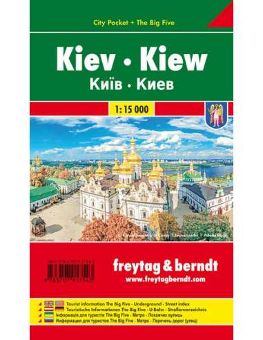 Kiew - Kiev - Kijev térkép