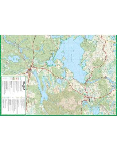Mazury, Część południowa - Mazuri-tavak déli...